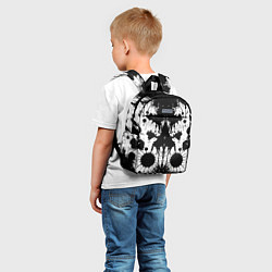 Детский рюкзак Psychedelic Rorschach test - ai art, цвет: 3D-принт — фото 2