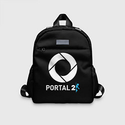 Детский рюкзак Portal2 logo game, цвет: 3D-принт