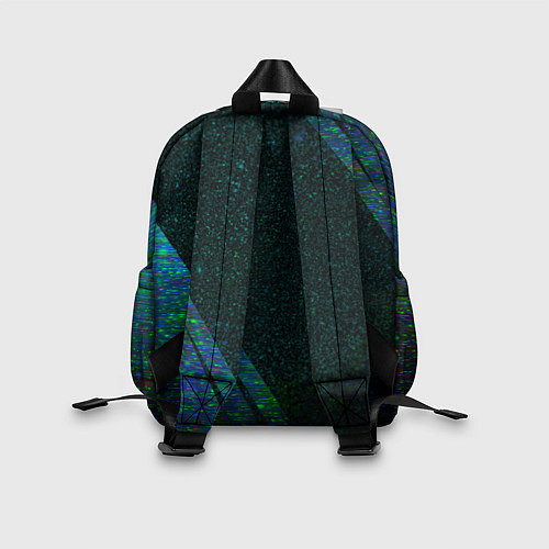 Детский рюкзак Half-Life glitch blue / 3D-принт – фото 2