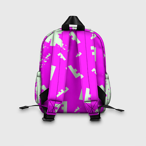 Детский рюкзак Fortnite pattern pink / 3D-принт – фото 2