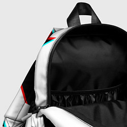 Детский рюкзак Россия спортивная геометрия глитч, цвет: 3D-принт — фото 2