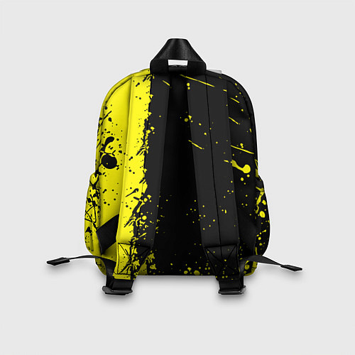 Детский рюкзак Borussia fc краски / 3D-принт – фото 2