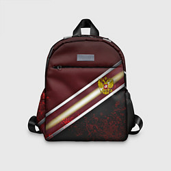 Детский рюкзак Сталь Россия текстура, цвет: 3D-принт