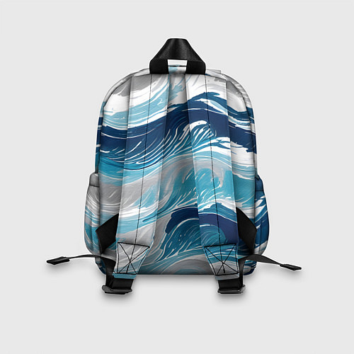 Детский рюкзак Zen waves / 3D-принт – фото 2