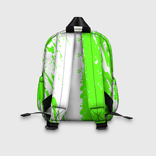 Детский рюкзак Dead by Daylight краски зелёные / 3D-принт – фото 2