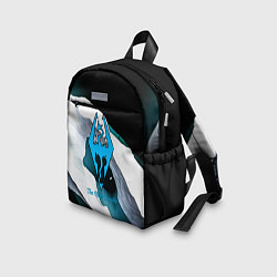 Детский рюкзак The Elder Scrolls краски текстура, цвет: 3D-принт — фото 2