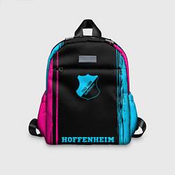 Детский рюкзак Hoffenheim - neon gradient по-центру, цвет: 3D-принт