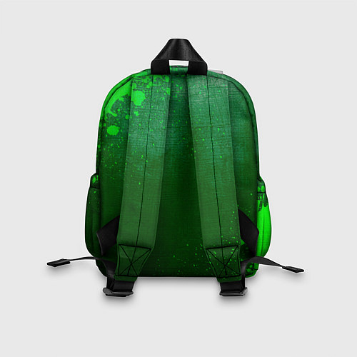 Детский рюкзак Valencia - green gradient по-центру / 3D-принт – фото 2