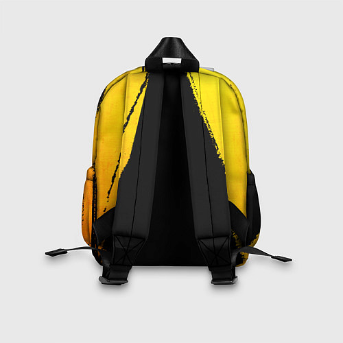 Детский рюкзак Aston Villa - gold gradient по-центру / 3D-принт – фото 2