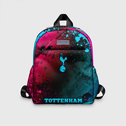 Детский рюкзак Tottenham - neon gradient по-центру, цвет: 3D-принт