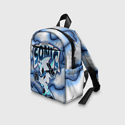 Детский рюкзак Sonic boom, цвет: 3D-принт — фото 2