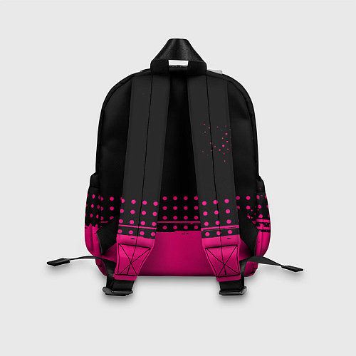 Детский рюкзак ARMA розовая геометрия / 3D-принт – фото 2