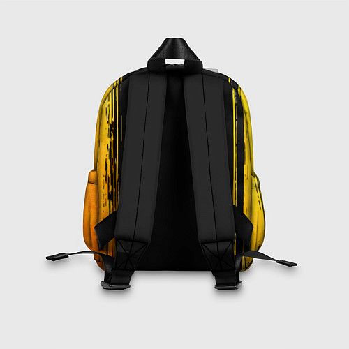 Детский рюкзак Hitman - gold gradient по-центру / 3D-принт – фото 2