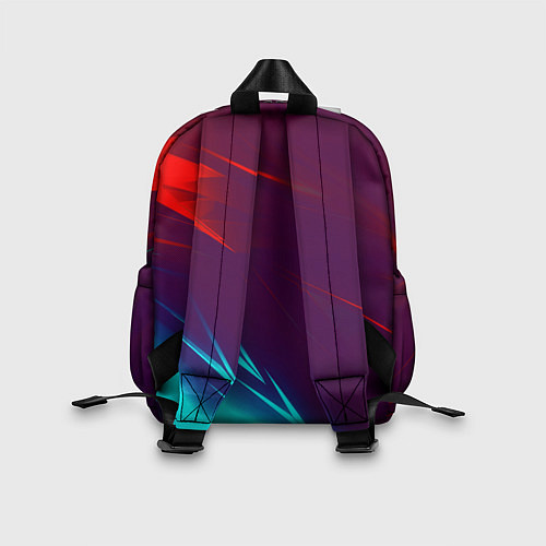 Детский рюкзак Half life stripes neon / 3D-принт – фото 2