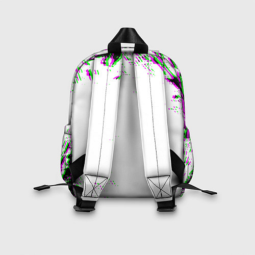 Детский рюкзак Vrising глитч краски / 3D-принт – фото 2
