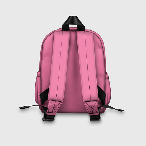 Детский рюкзак Эмоция стыда - розовый / 3D-принт – фото 2