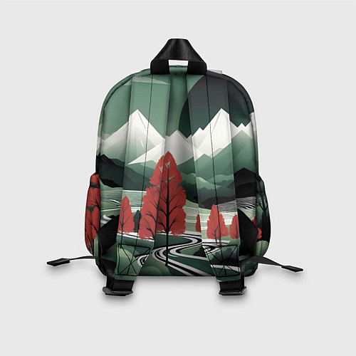 Детский рюкзак Дорога на природу / 3D-принт – фото 2