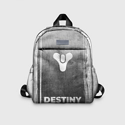 Детский рюкзак Destiny - grey gradient по-центру, цвет: 3D-принт