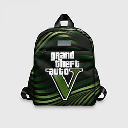 Детский рюкзак Grand Theft Auto V - logo, цвет: 3D-принт