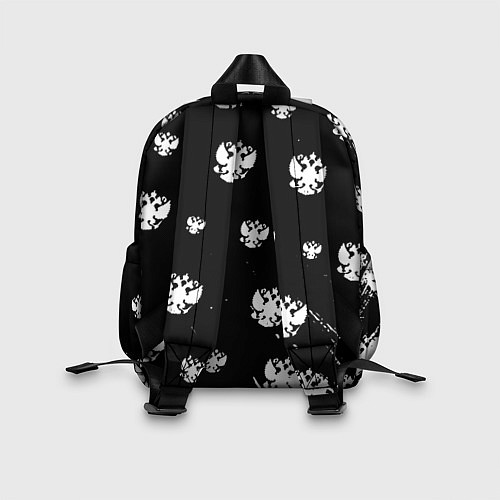 Детский рюкзак Герб РФ паттерн / 3D-принт – фото 2