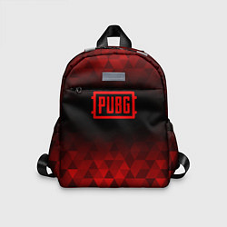 Детский рюкзак PUBG red poly