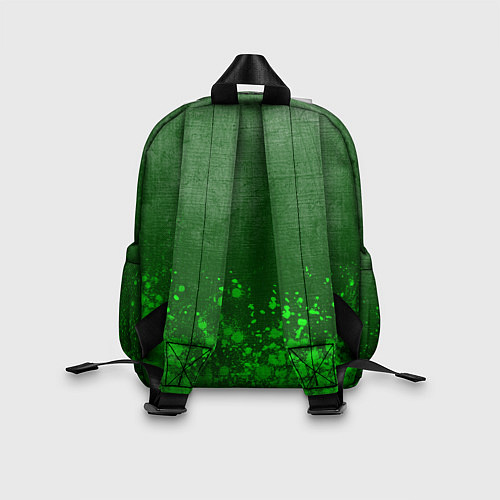 Детский рюкзак Sevilla - green gradient посередине / 3D-принт – фото 2