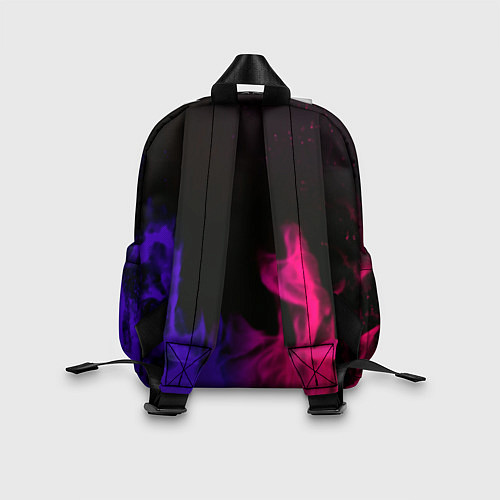 Детский рюкзак Cyberpunk 2077 neon flame / 3D-принт – фото 2