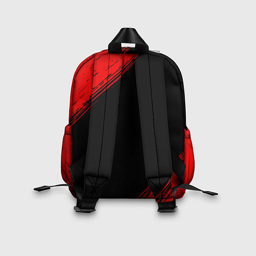 Детский рюкзак Leeds United - red gradient / 3D-принт – фото 2