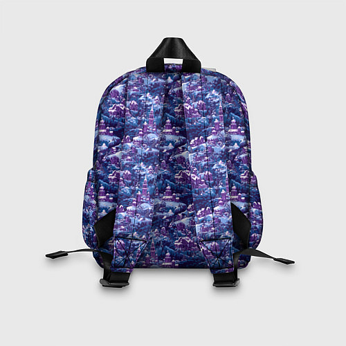 Детский рюкзак Готическая ночь на Рождество / 3D-принт – фото 2