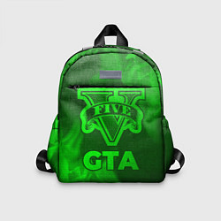 Детский рюкзак GTA - green gradient, цвет: 3D-принт