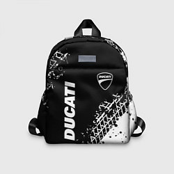 Детский рюкзак Ducati - следы от шин