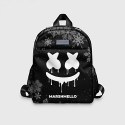 Детский рюкзак Снежный Marshmello, цвет: 3D-принт