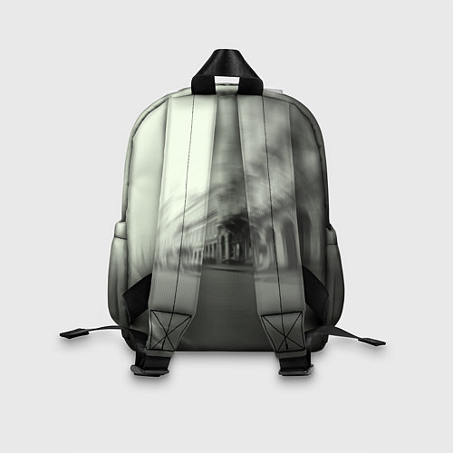 Детский рюкзак Спорткар в серых тонах / 3D-принт – фото 2