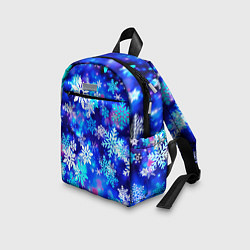 Детский рюкзак Яркие узоры снежинок, цвет: 3D-принт — фото 2