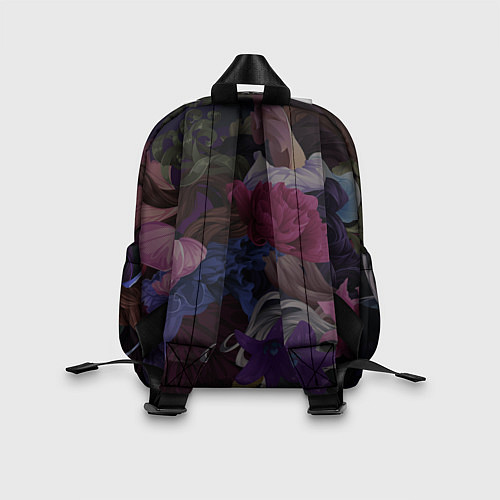 Детский рюкзак Дед мороз в цветах / 3D-принт – фото 2