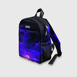 Детский рюкзак Фиолетовый апокалиптический закат, цвет: 3D-принт — фото 2