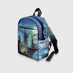 Детский рюкзак Коттедж ведьмы - нейроарт фантазия, цвет: 3D-принт — фото 2