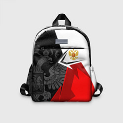 Детский рюкзак Герб России - красно-белый