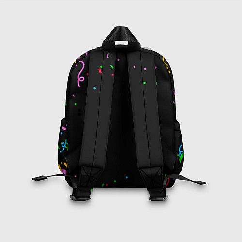 Детский рюкзак Aston Villa конфети / 3D-принт – фото 2