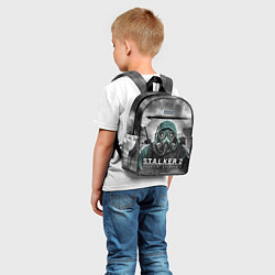 Детский рюкзак Stalker 2 heart of Chornobyl radiation, цвет: 3D-принт — фото 2