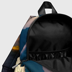 Детский рюкзак Лисица фенек на летающем острове, цвет: 3D-принт — фото 2