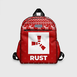 Детский рюкзак Новогодний Rust с оленями