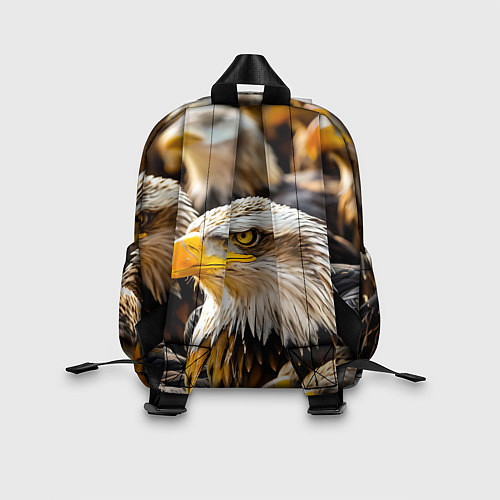 Детский рюкзак Белоголовые орланы / 3D-принт – фото 2
