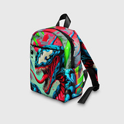 Детский рюкзак Свирепый Веном - граффити, цвет: 3D-принт — фото 2