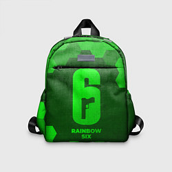 Детский рюкзак Rainbow Six - green gradient