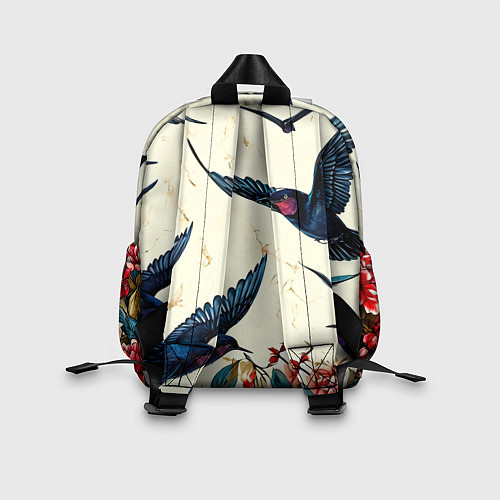 Детский рюкзак Стая ласточек / 3D-принт – фото 2