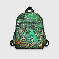 Детский рюкзак Башня в джунглях, цвет: 3D-принт