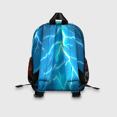 Детский рюкзак Верблюд и удар молнии / 3D-принт – фото 2