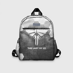 Детский рюкзак The Last Of Us - grey gradient, цвет: 3D-принт