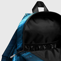 Детский рюкзак Акула в электрическом кольце, цвет: 3D-принт — фото 2